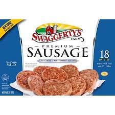 Swaggerty Mild Sausage Patty 18ct