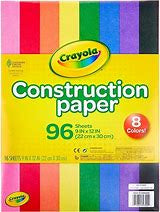 Crayola Construction Paper 96 ct