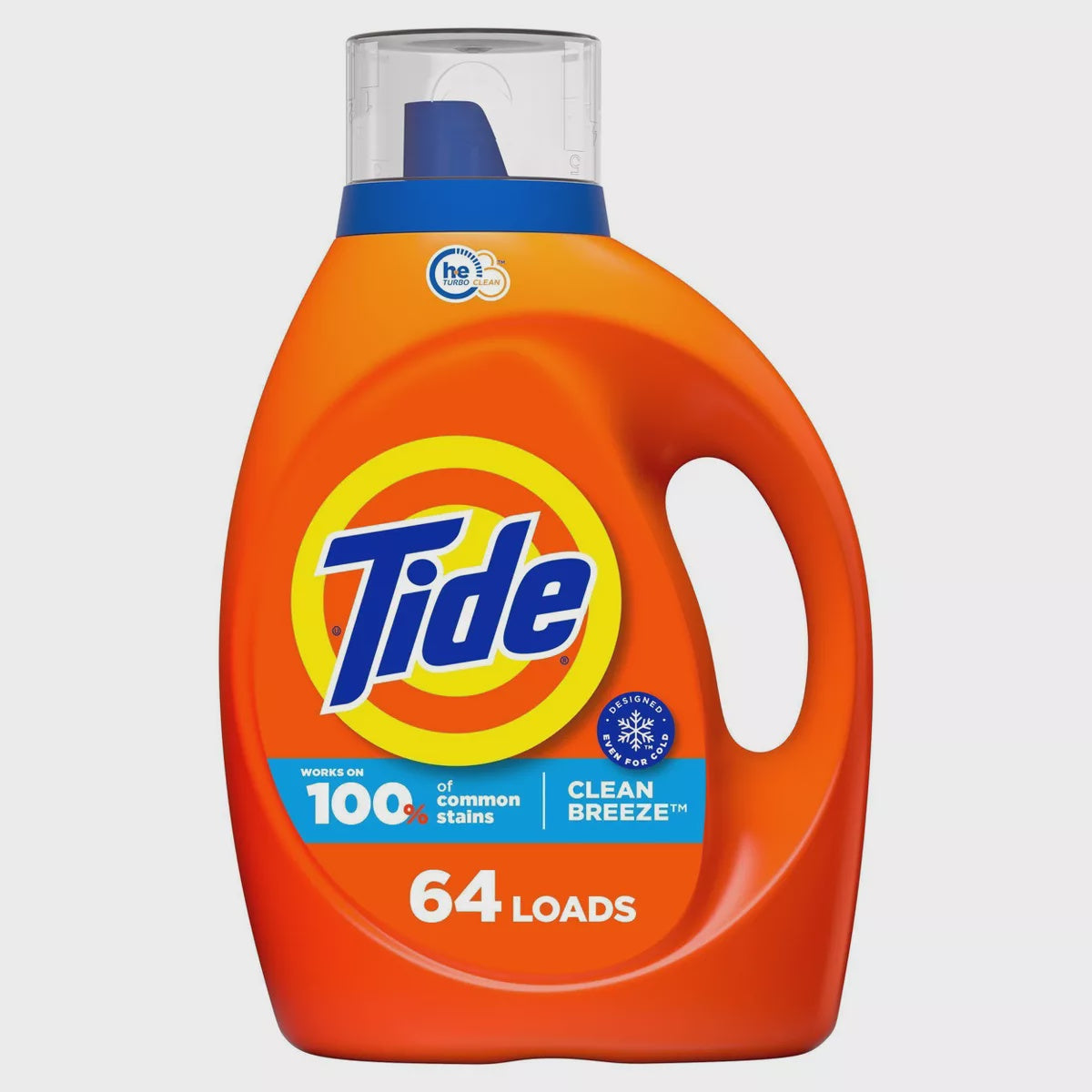 Tide HE Clean Breeze Laundry Detergent 84 oz