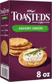 Keebler Toasteds Savory Onion Crackers 8oz