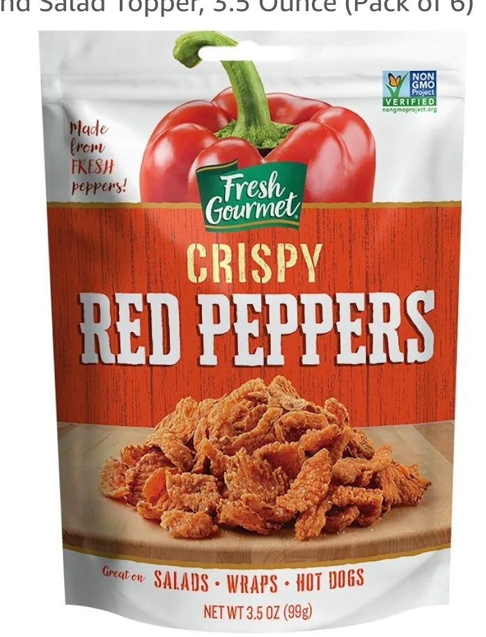 Fresh Gourmet Crispy Red Peppers 3.5oz