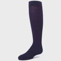 MeMoi Basics Knee High Uniform Socks  Navy 8-9