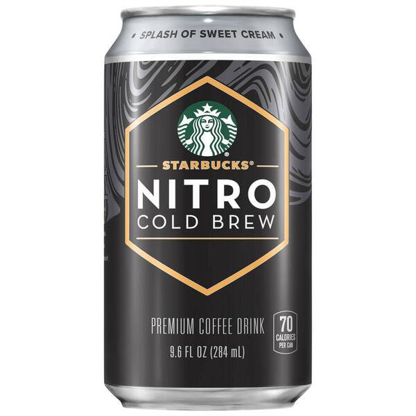 Starbucks Cold Brew Splash of Cream 9.6 oz