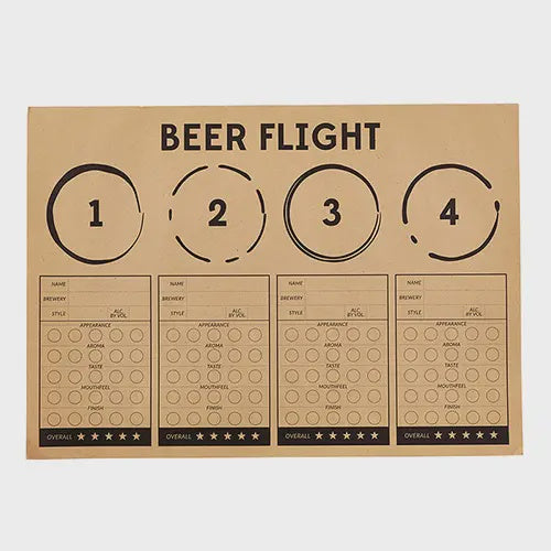 Beer Flight Placements, 24 Count