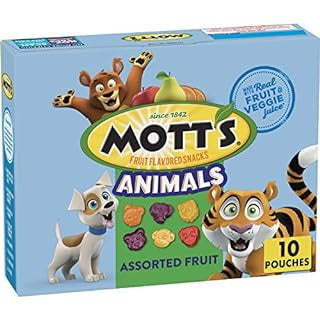 Mott's Fruit Snacks Animals Assorted 10 ct