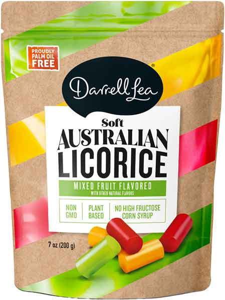 Darrell Lea Mixed Fruit Licorice 7oz