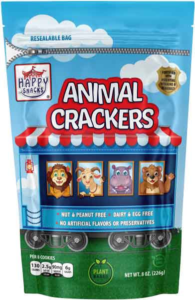 Happy Snacks Vanilla Animal Crackers 8oz