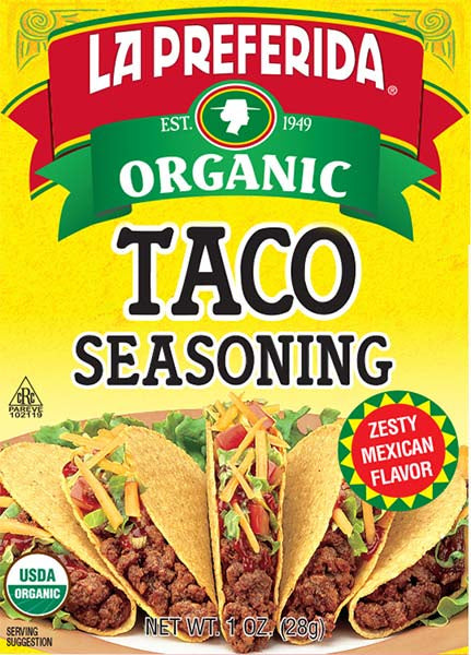 Organic Taco Seasoning 1 oz