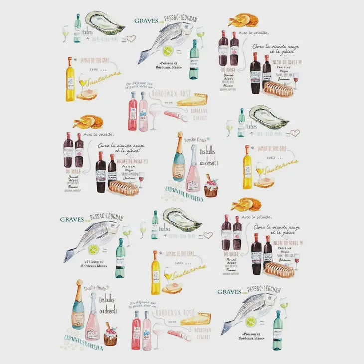 Accord Vin - Linge De Maison Kitchen Towel