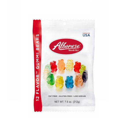 Albanese Gummi Bears 12 Flavors 7.5oz