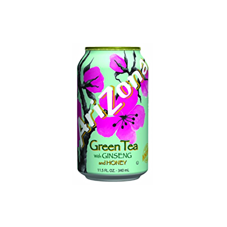 Arizona Green Tea with Ginseng and Honey/11.5oz 12pk