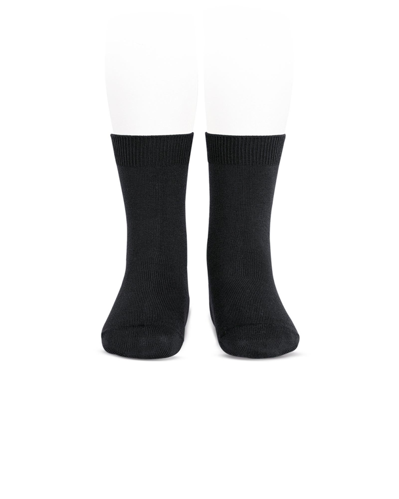 Condor 2019-4 Basic Short Socks Black 900 Size 8