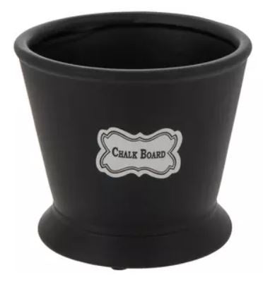 Chalkboard Flower Pot