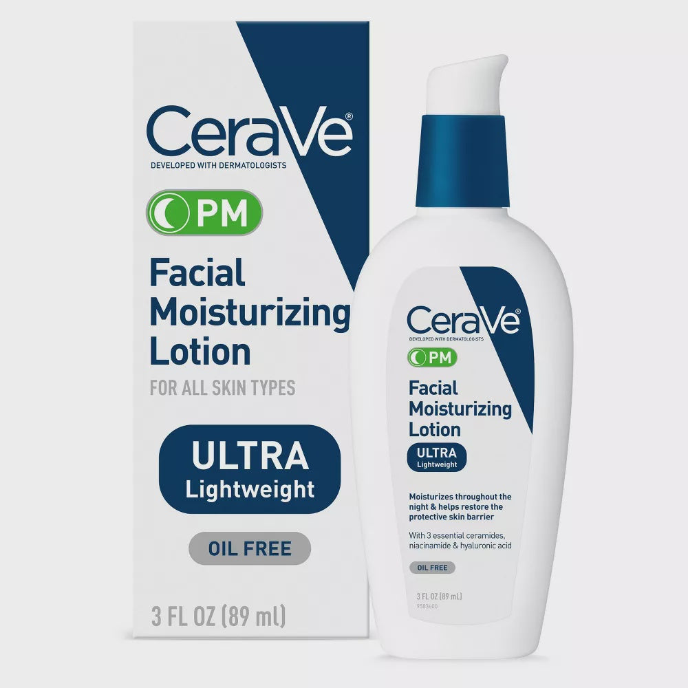 CeraVe PM Facial Moisturizing Lotion 3 oz