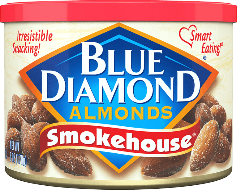 Blue Diamond Smokehouse Almonds Can 6 oz