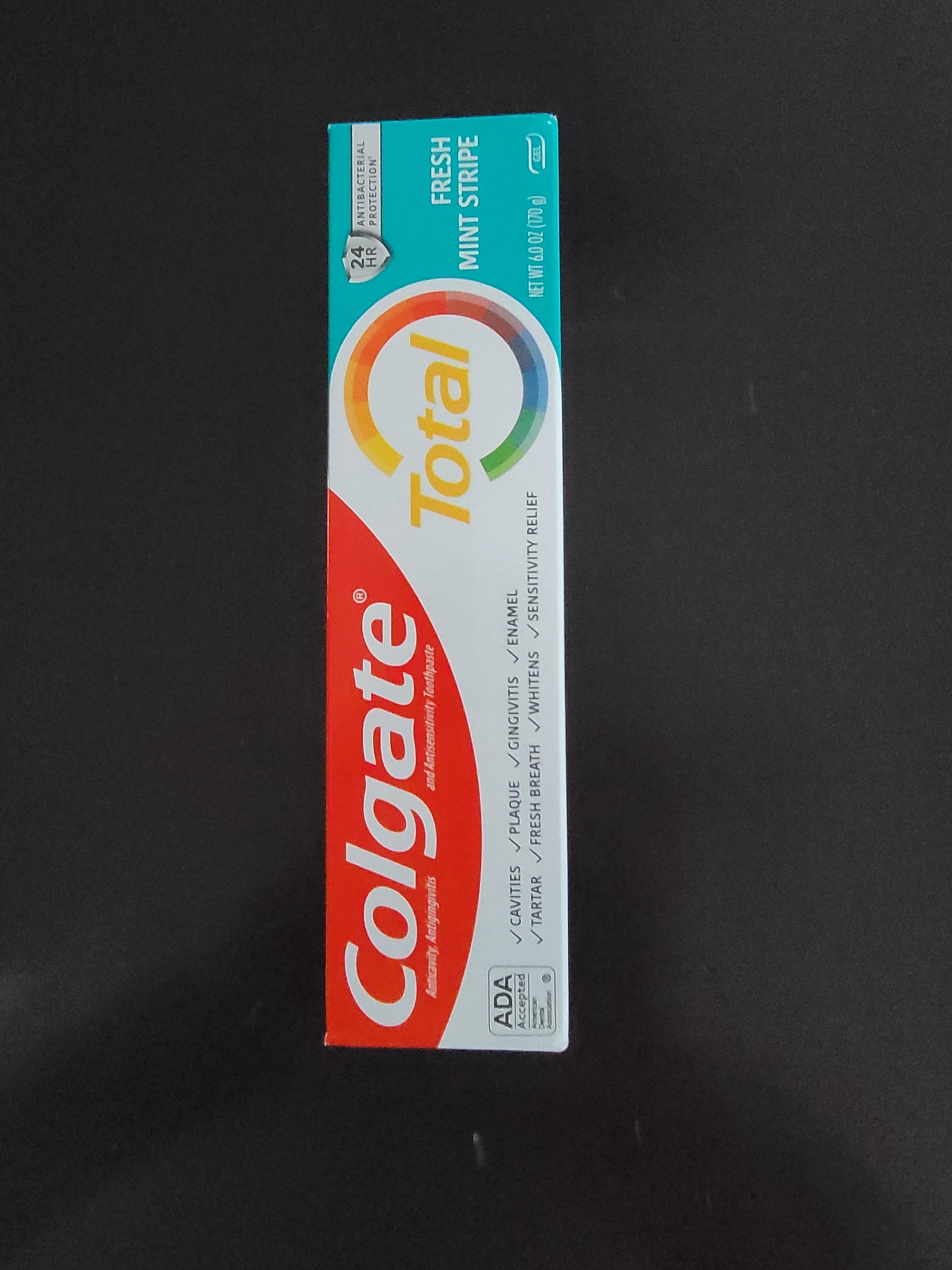 Colgate Total Fresh Mint Stripe Toothpaste 6 oz