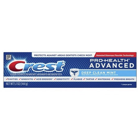 Crest Pro-Health Advanced Deep Clean Mint Toothpaste 5.1 oz