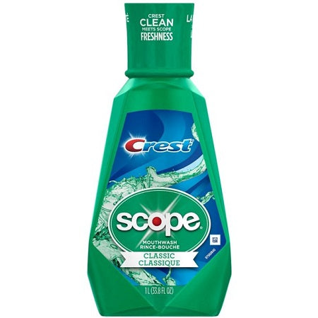 Crest Scope Classic Mouthwash 33.8 oz