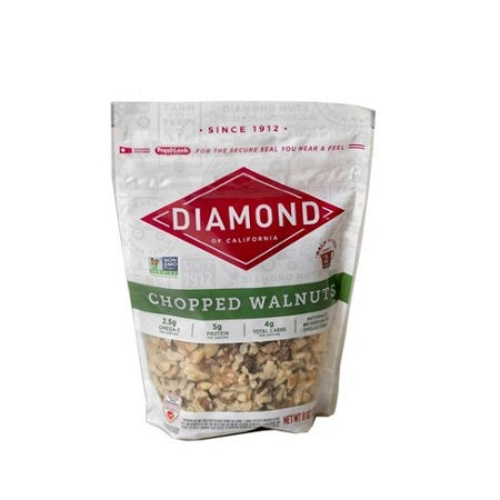 Diamond Chopped Walnuts 8 oz