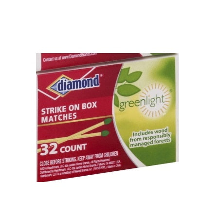 Diamond Greenlight Matches 32ct x 10 pk