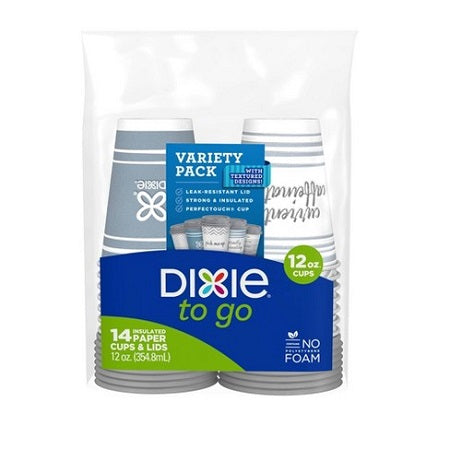 Dixie Grab N Go 12 oz Cups 14 ct