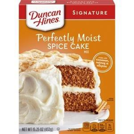 Duncan Hines Signature Perfectly Moist Spice Cake Mix 15.25oz