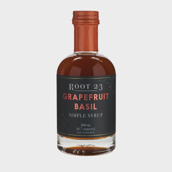 Root 23 Grapefruit Basil Simple Syrup 6.7oz