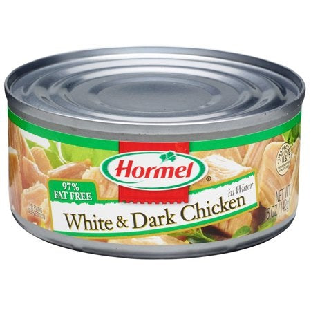 Hormel White & Dark Chicken in water/5oz