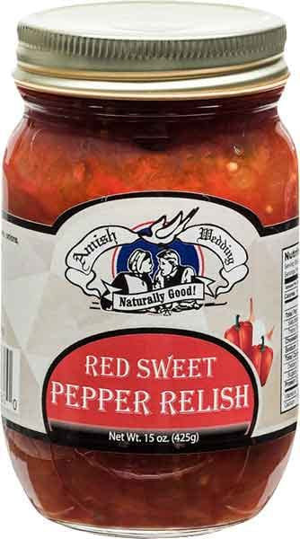 Amish Wedding Red Pepper Relish 15oz