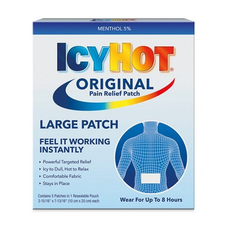 Icy Hot Original Pain Relief Patch 5 ct