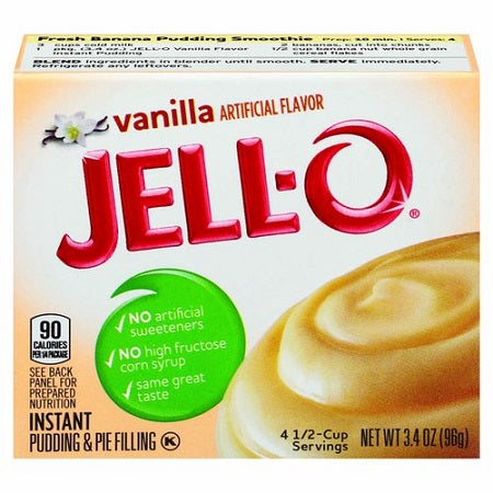 Jell-O Instant Vanilla Pudding 3.4oz