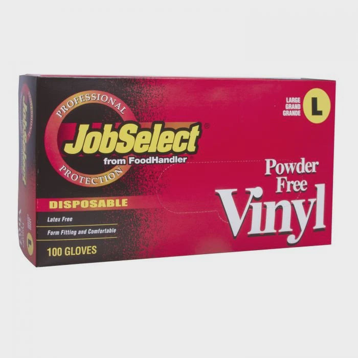 Jobselect Large Vinyl Gloves 100 ct