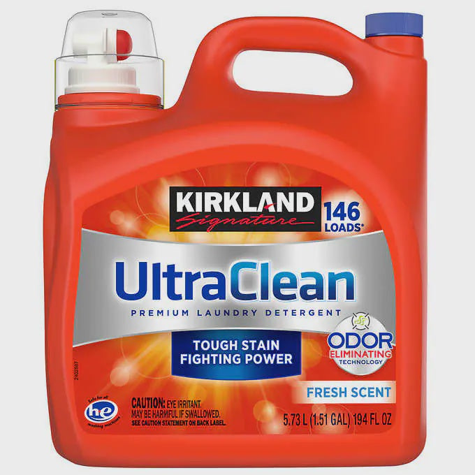 Kirkland Signature Ultra Clean Laundry Detergent 146 loads