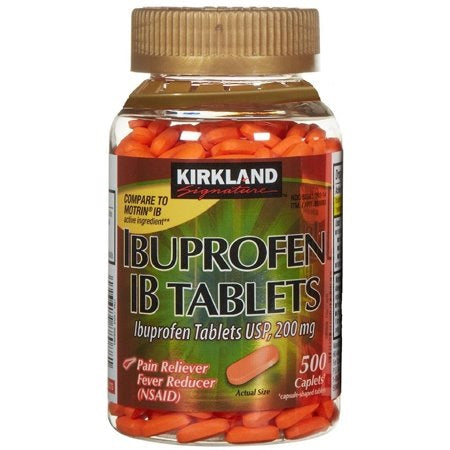 Kirkland Ibuprofen IB Caplets 200 mg/500 ct