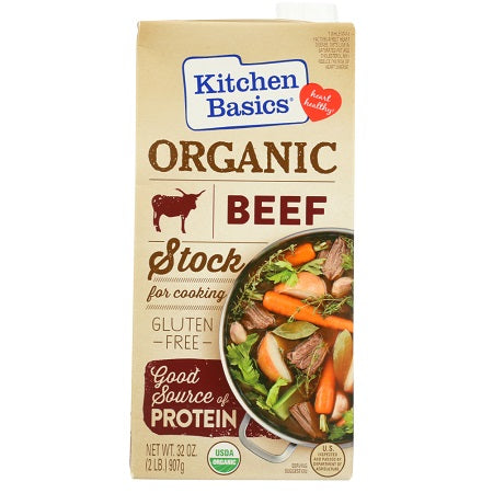 Kitchen Basics Organic Beef Stock 32oz