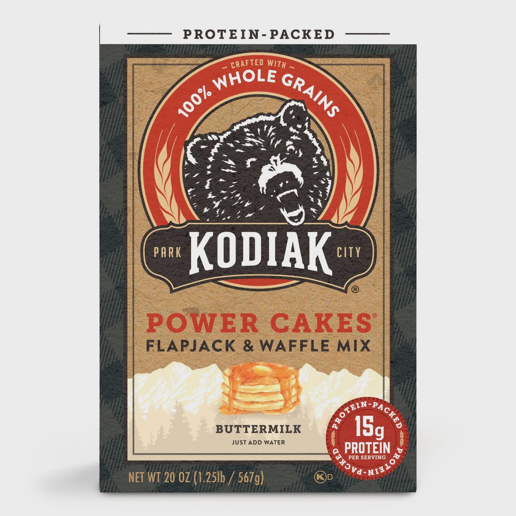 Kodiak Power Cakes: Protein Pancake Flapjack and Waffle Mix 4.5 lb