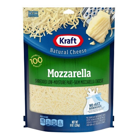 Kraft Shredded Mozzarella Cheese 8oz