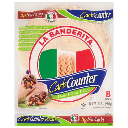 La Banderita  8" Low Carb Tortilla 8ct