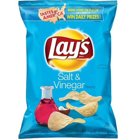 Lay's Sea Salt and Vinegar Chips 7.75oz