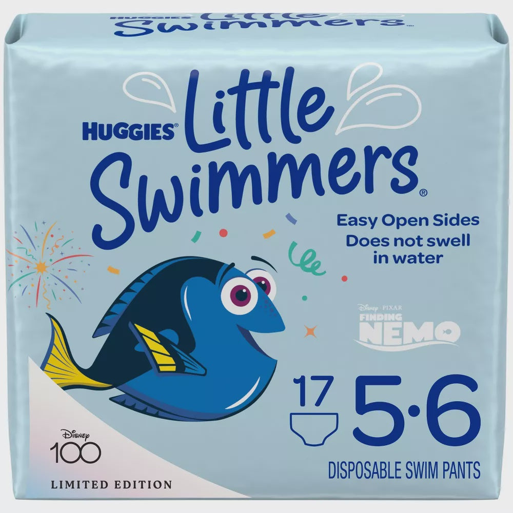 Huggies Little Swimmers Diapers Size 5-6 Large 17ct