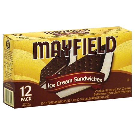 Mayfield Ice Cream Sandwiches 12 pk