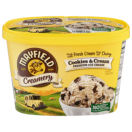 Mayfield Select Cookies & Cream Ice Cream 48oz