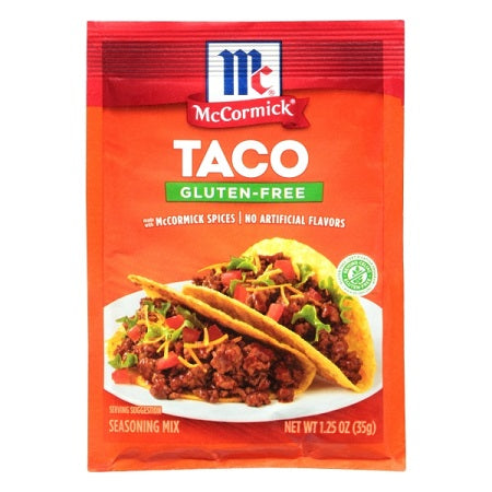 McCormick Taco Mix Gluten Free 1.25oz