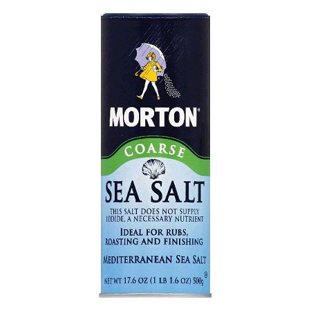 Morton Coarse Sea Salt 17.6oz