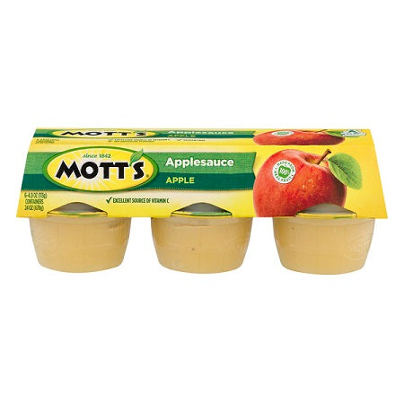 Mott's Applesauce Cups 4.0 x 6ct