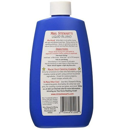 Mrs Stewart's Concentrated Liquid Blueing 8 oz