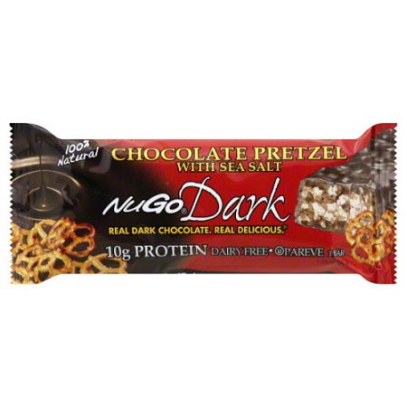 NuGo Dark Chocolate Pretzel Protein Bar 1.76oz