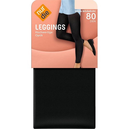 Nur Die Leggings Black 80 Den M