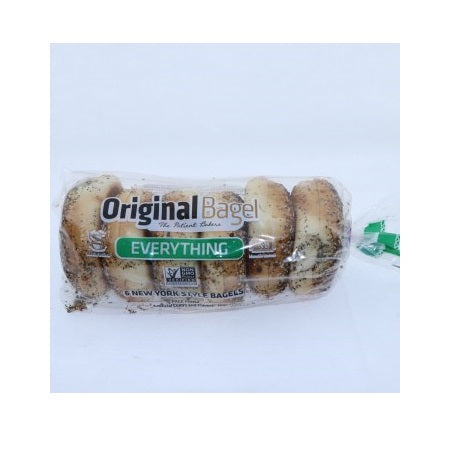 Original Bagel New York Style Everything Bagels 6ct