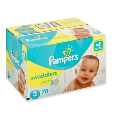 Pampers Swaddlers Diapers Size 3 x 78 ct